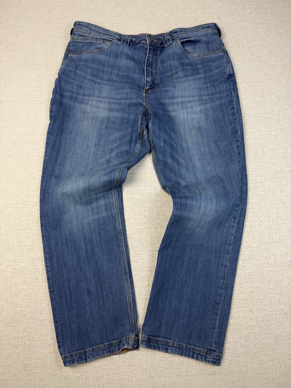 Duluth Trading Ballroom Double Flex Jeans Men’s 38x30 Blue Standard Fit Stretch